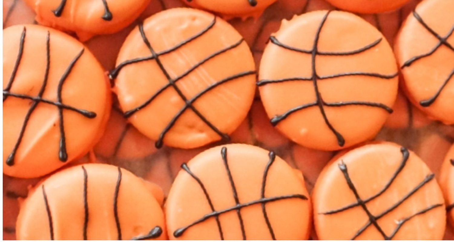 March Madness Chocolate Covered Oreo Basketball Treats South Lumina Style
