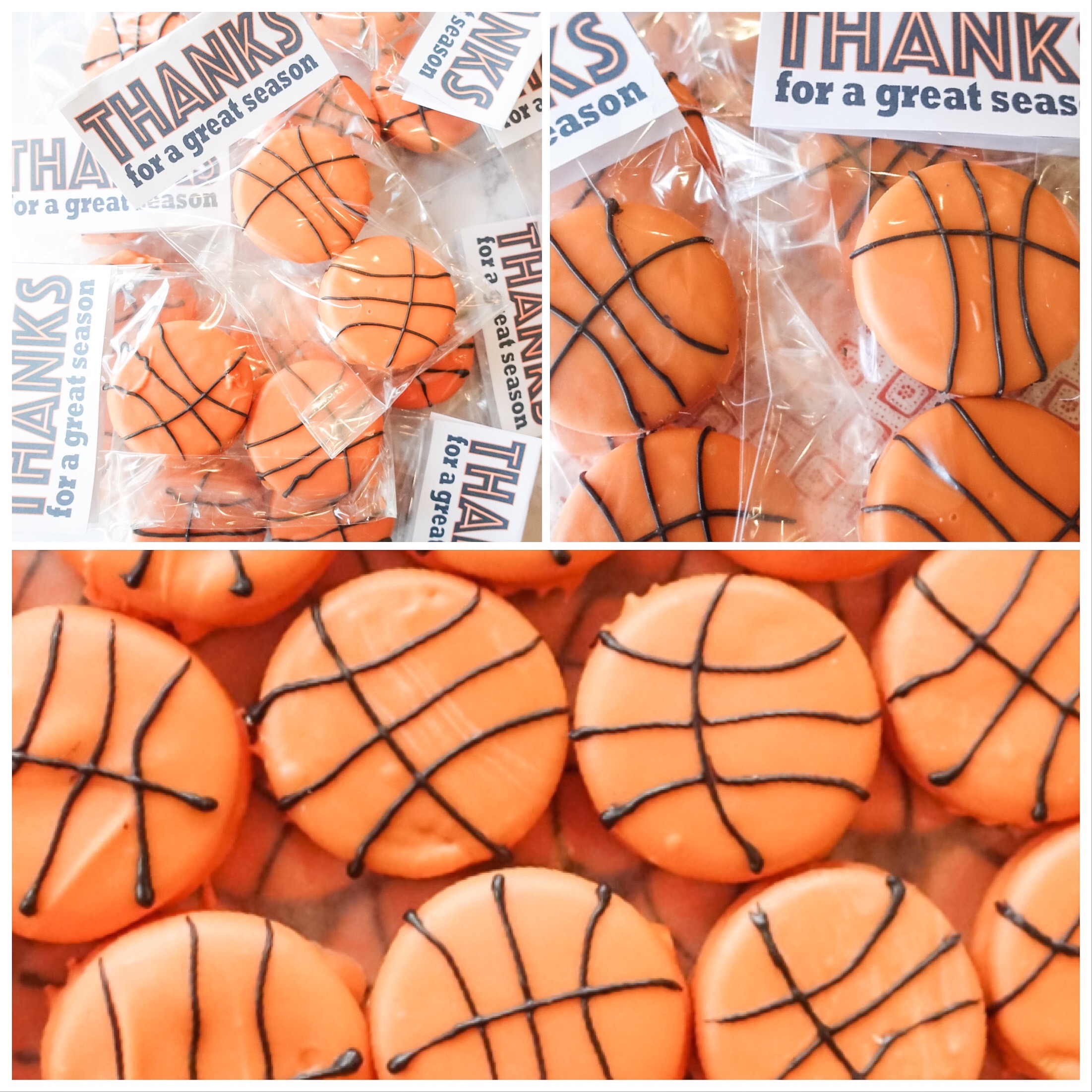 March Madness Chocolate Covered Oreo Basketball Treats South Lumina Style