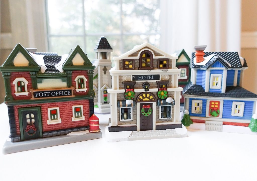 DIY Dollar Store Christmas Village South Lumina Style