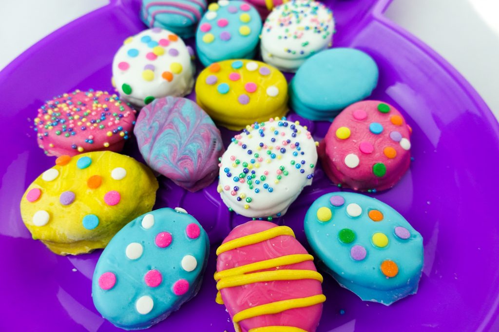 Decorated Easter Egg Oreo Cookies South Lumina Style