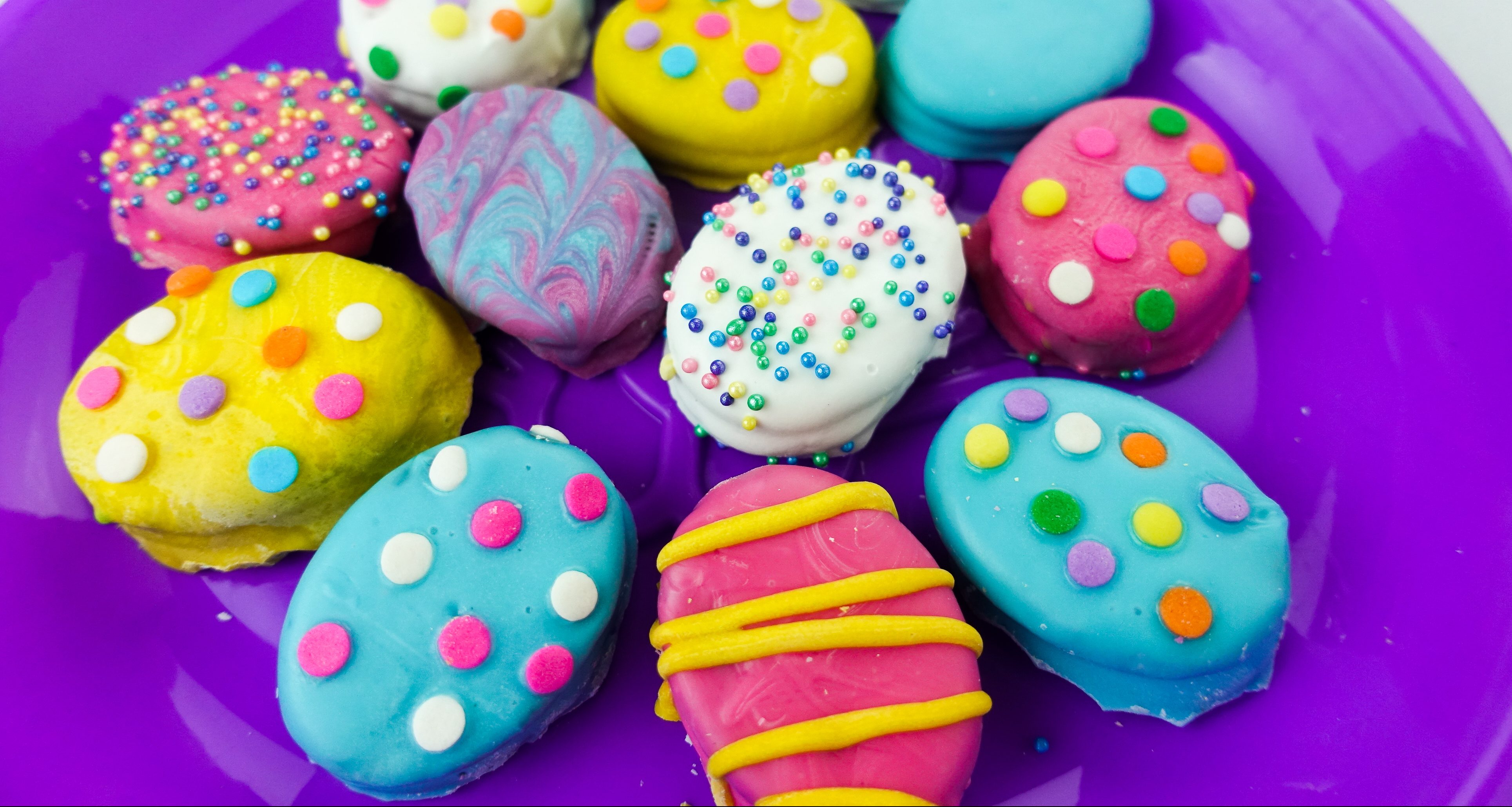 Decorated Easter Egg Cookies South Lumina Style